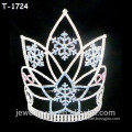 Beauty crystal snowflake christmas crowns